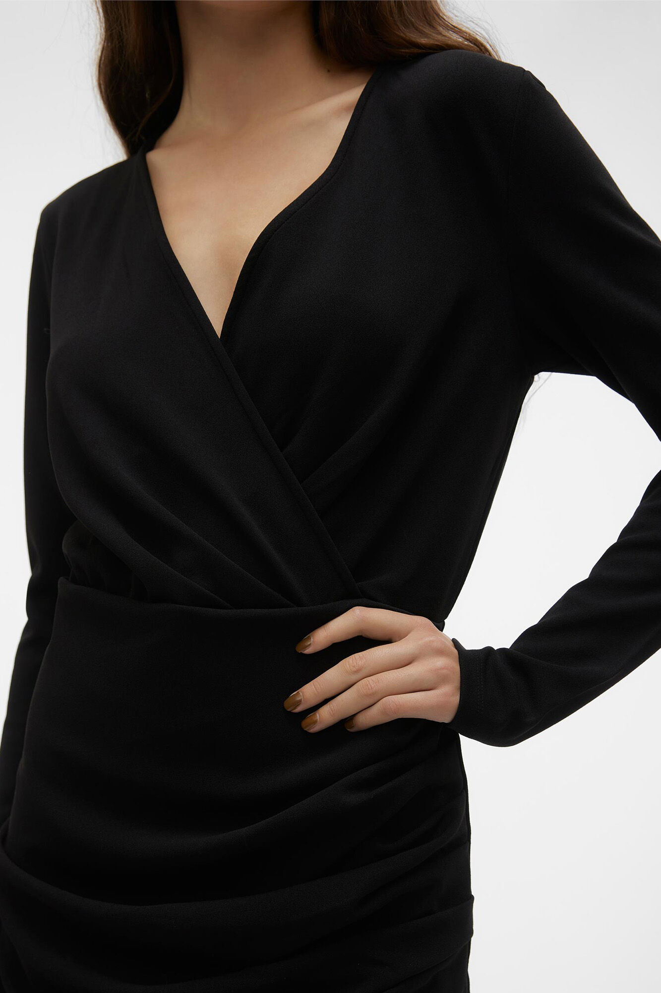 Vero Moda Vestido corto de manga larga