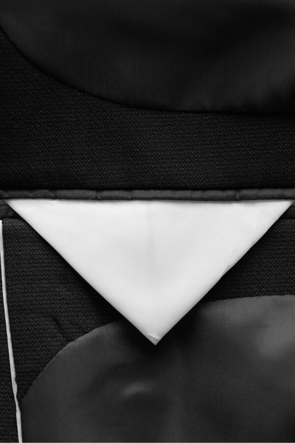 Selected Traje de dos piezas slim fit lana fr&iacute;a Negro