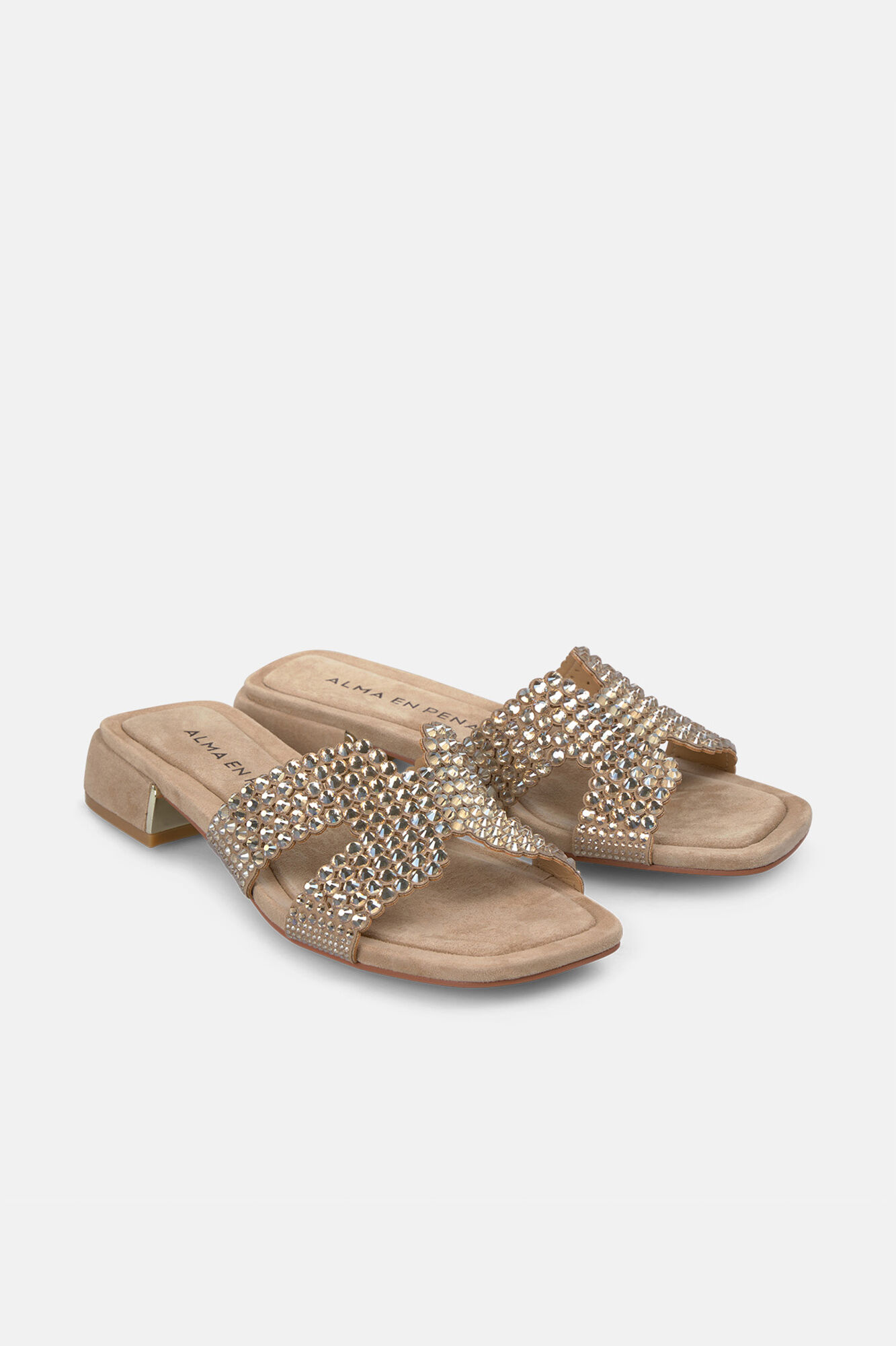Alma en Pena Sandalia plana joya