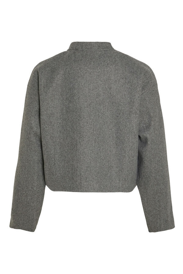 Vila Chaqueta bomber de pa&ntilde;o Gris