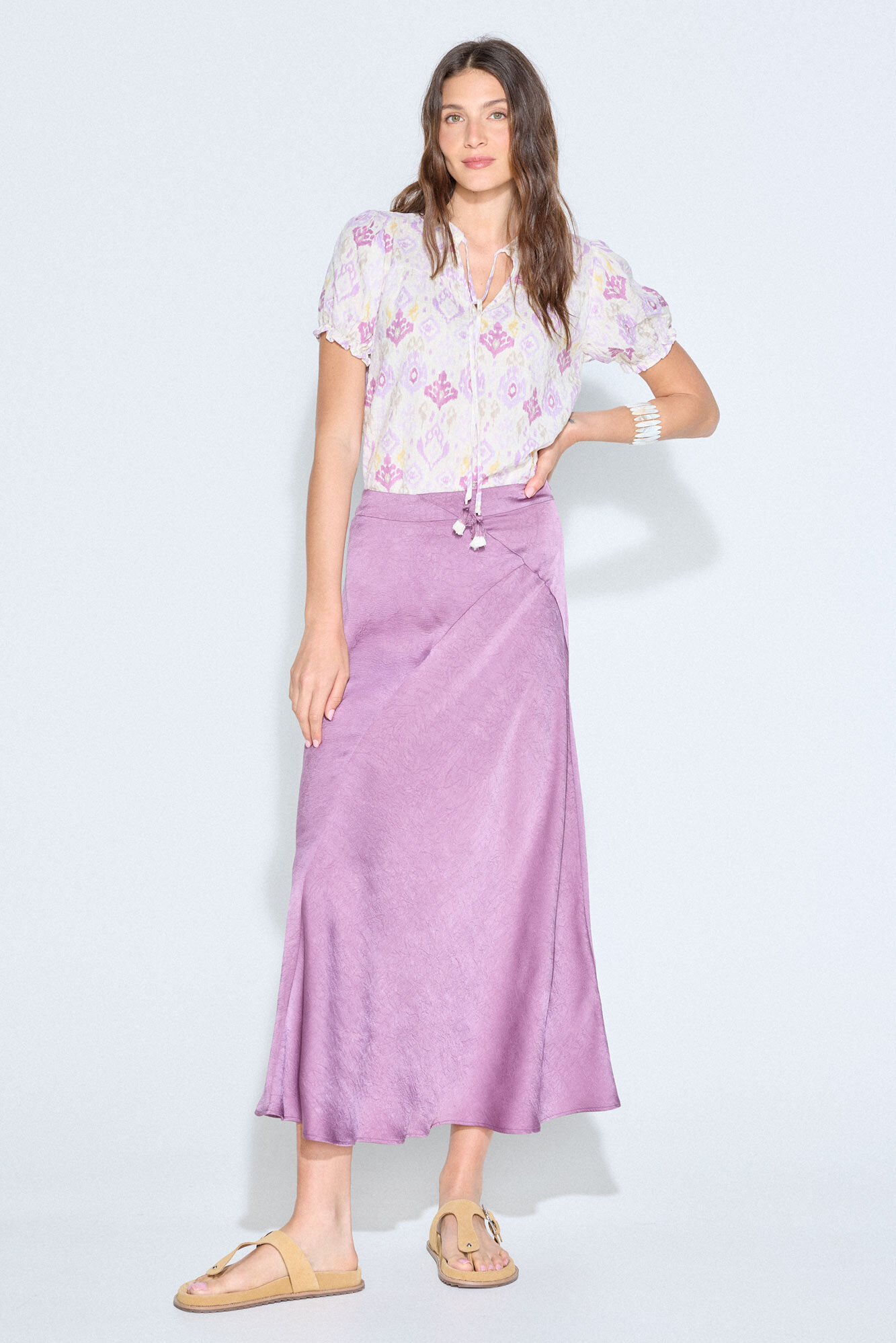 Slowlove Blusa estampada