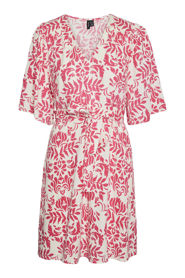 Vero Moda Vestido curto de manga 2/4 Subiu