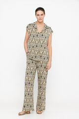 Cortefiel Cal&ccedil;as estampadas Tostado