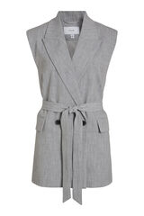 Vila Colete la&ccedil;ada Cinzento