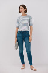 Cortefiel Jeans Slim Sensacional Azul