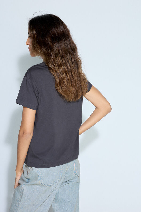 Slowlove Camiseta logo slowlove Gris