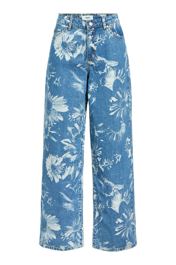 Object Jeans estampado Azul