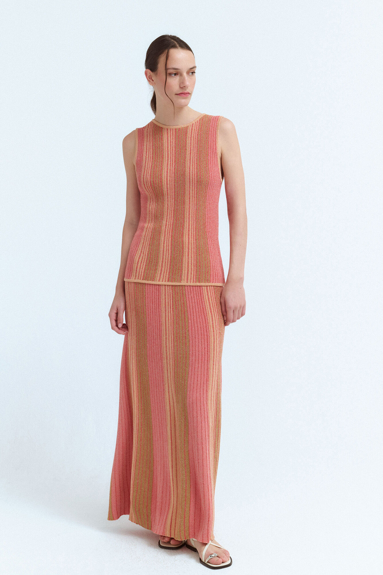 Vila Blusa de malha com lurex