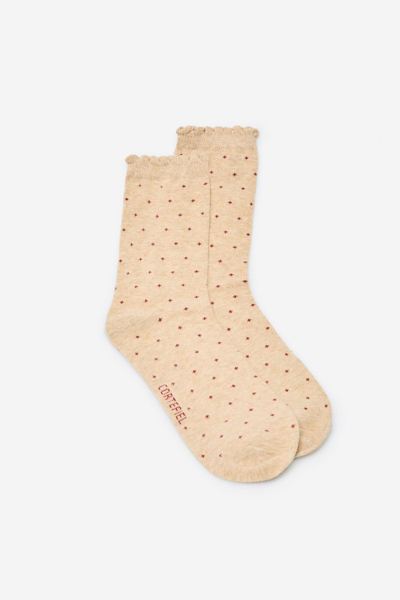 Cortefiel Calcetines largos mini topos