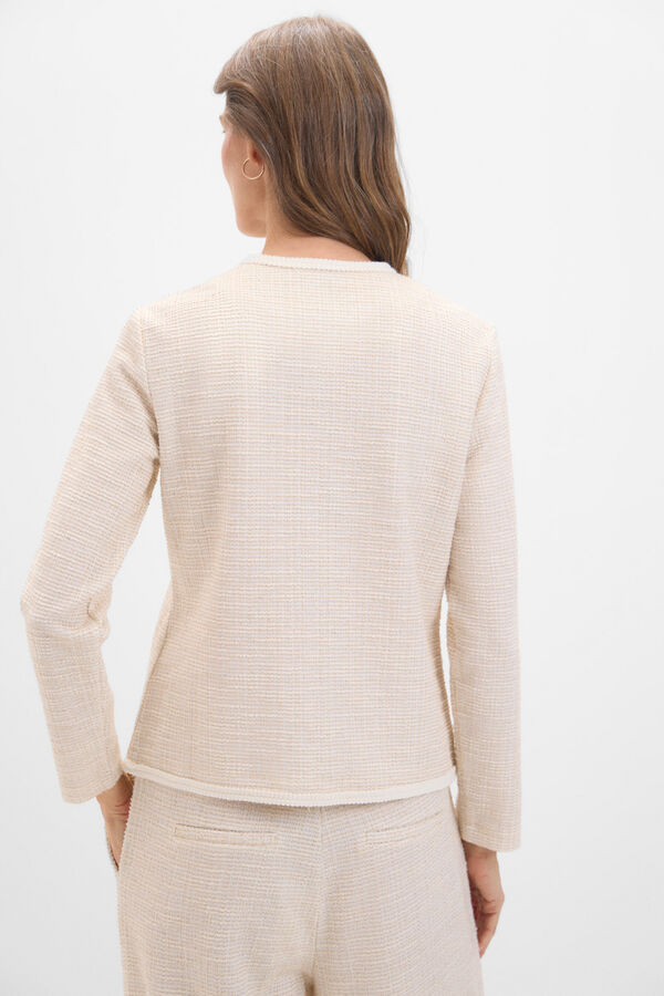 Cortefiel Rebeca tweed Beige