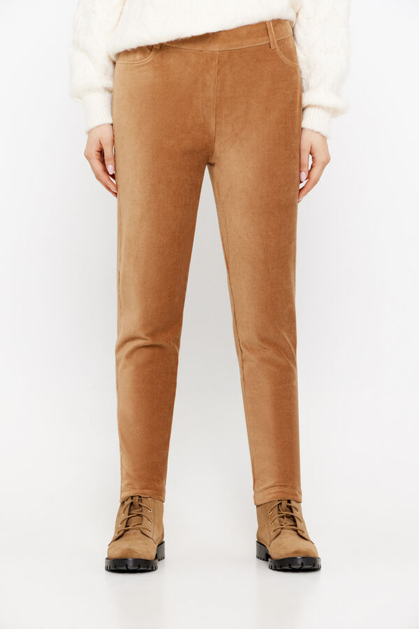 Cortefiel Pantalón de pana Beige