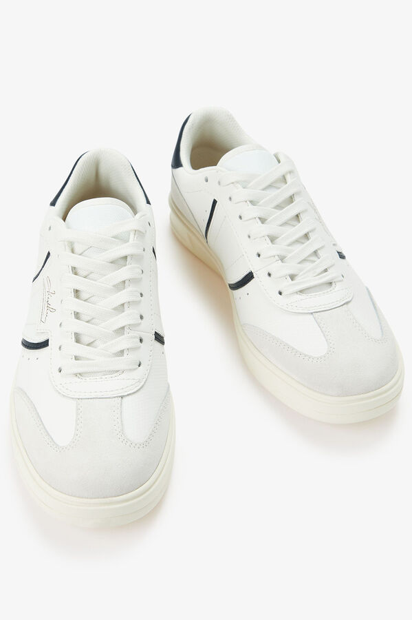 Fred Perry Zapatilla B4 embossed leather/suede Multicolor