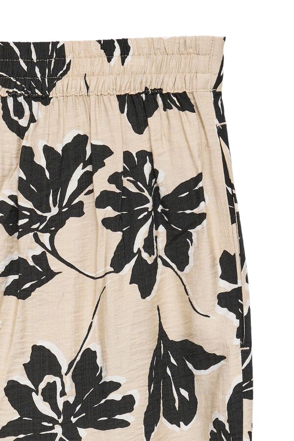 Vero Moda Pantal&oacute;n largo estampado Beige