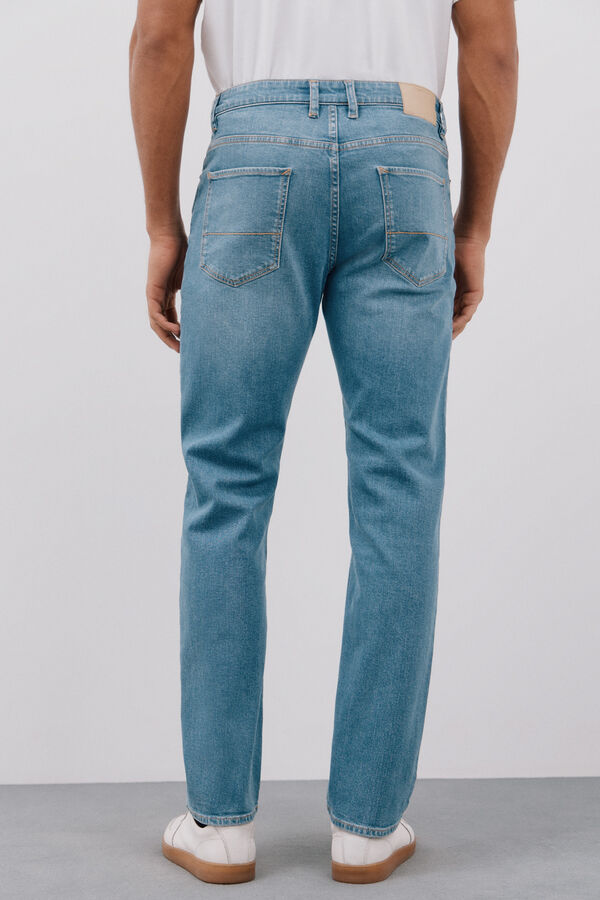 Cortefiel Jeans regular fit Azul