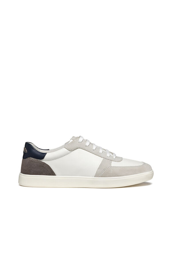 Geox Deportiva low cut de hombre Blanco
