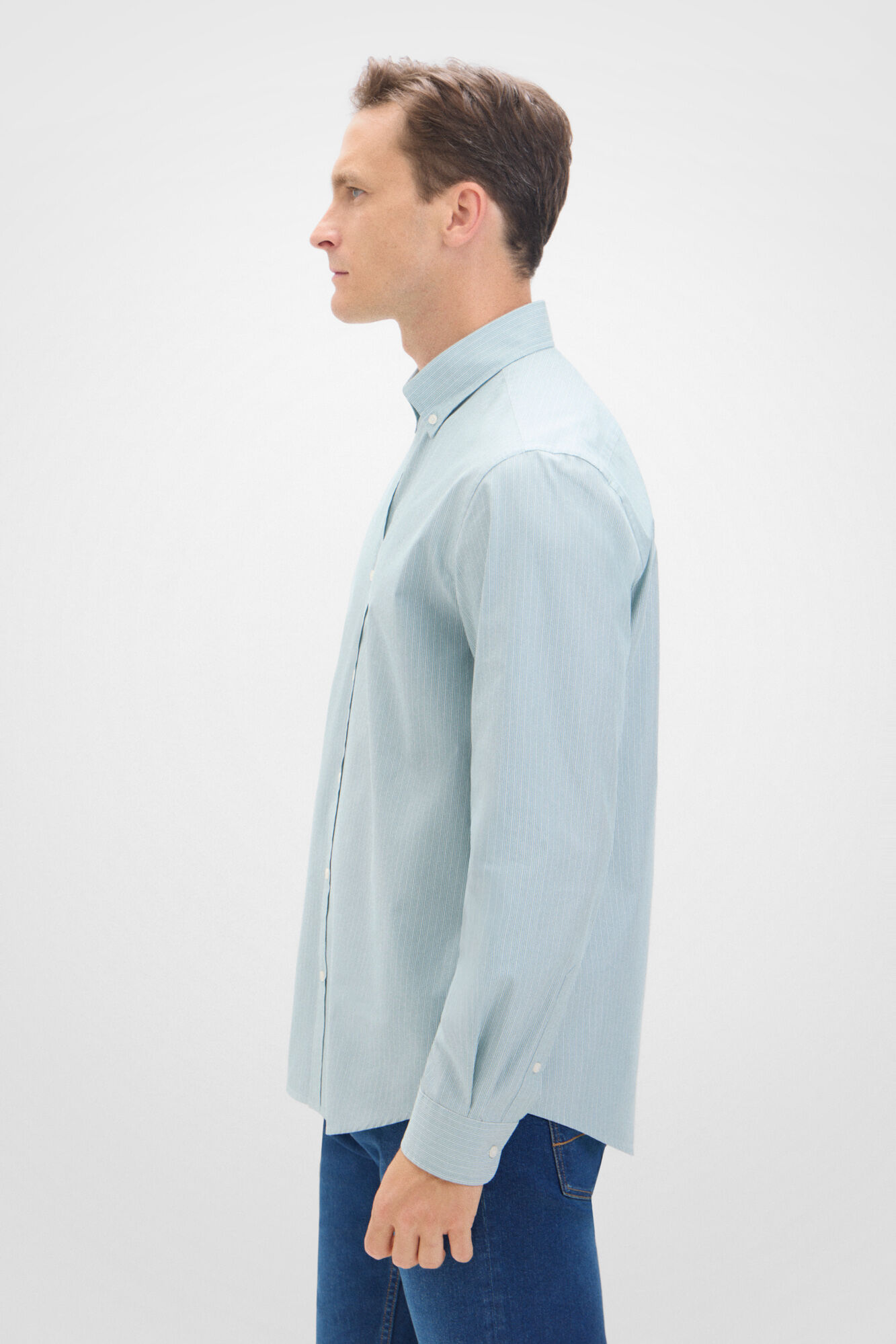 Cortefiel Camisa listas coolmax