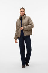 Vero Moda Cazadora de mujer acolchada Marr&oacute;n