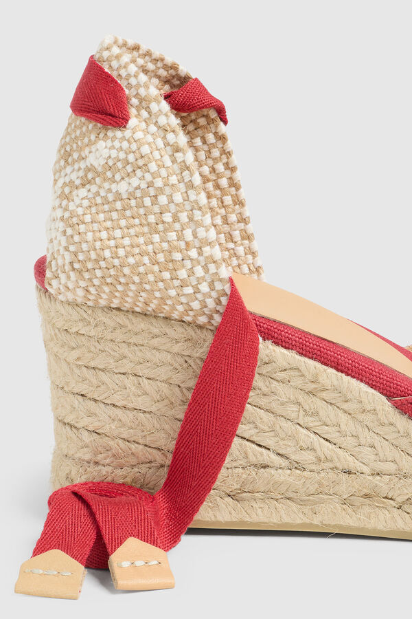 Casta&ntilde;er Alpargata Carina Rojo