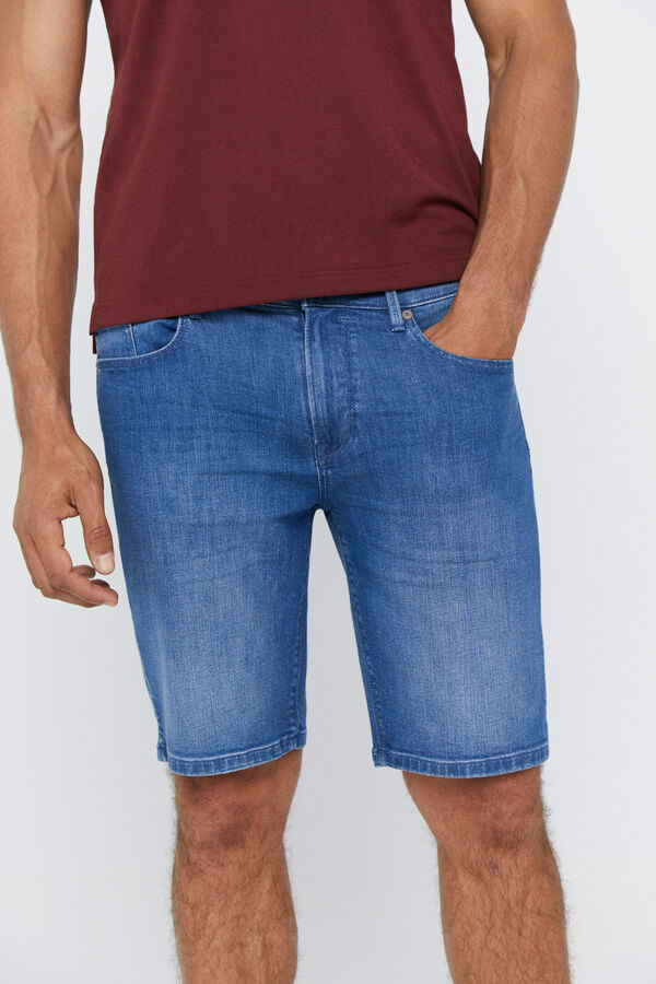 Bermuda vaquera bolsillos Ofertas en pantalones cortos de