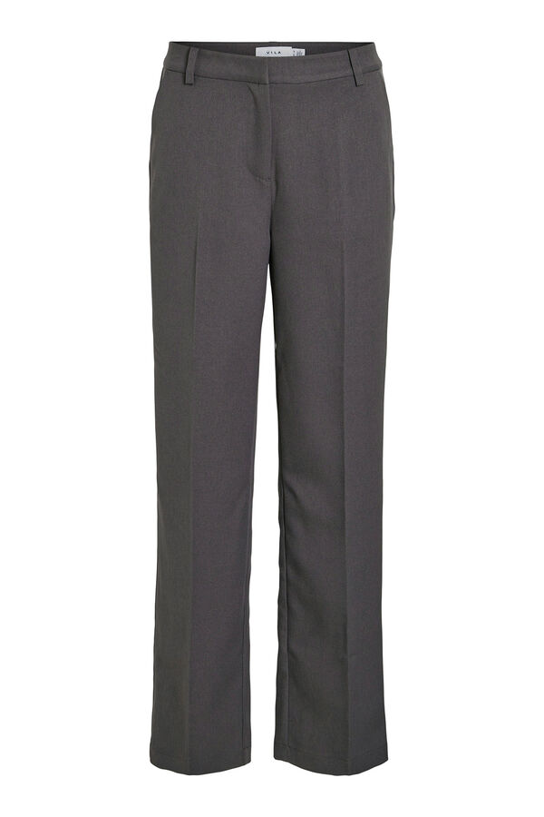 Vila Pantal&oacute;n de vestir recto Gris