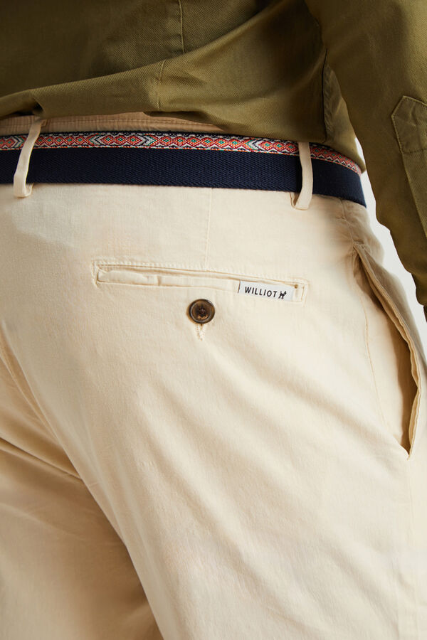 Williot Pantal&oacute;n Relaxed Lino Beige