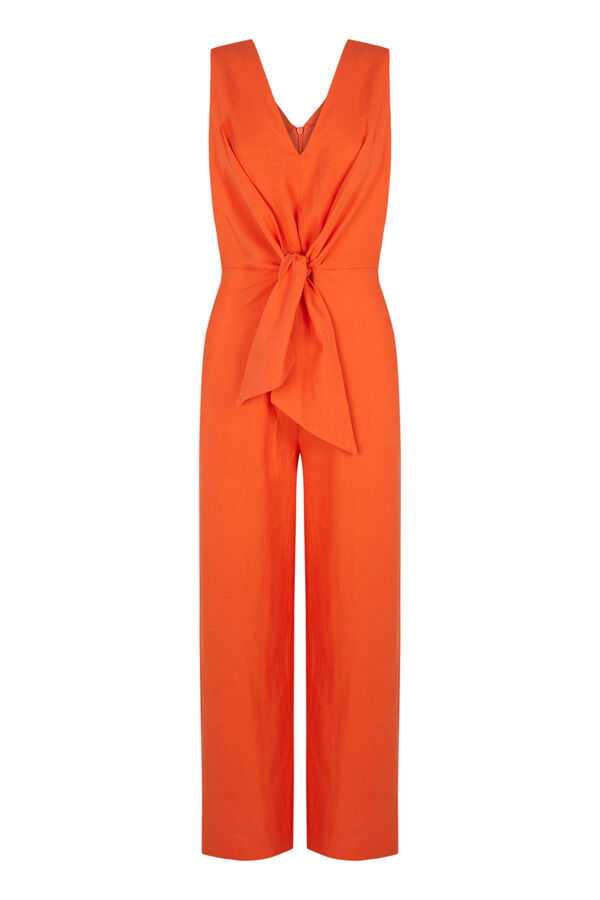 Cortefiel Mono con nudo naranja Naranja