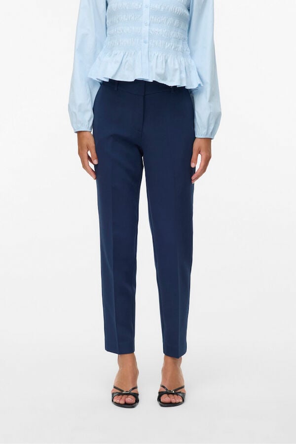 Vero Moda Pantal&oacute;n largo de vestir Azul marino