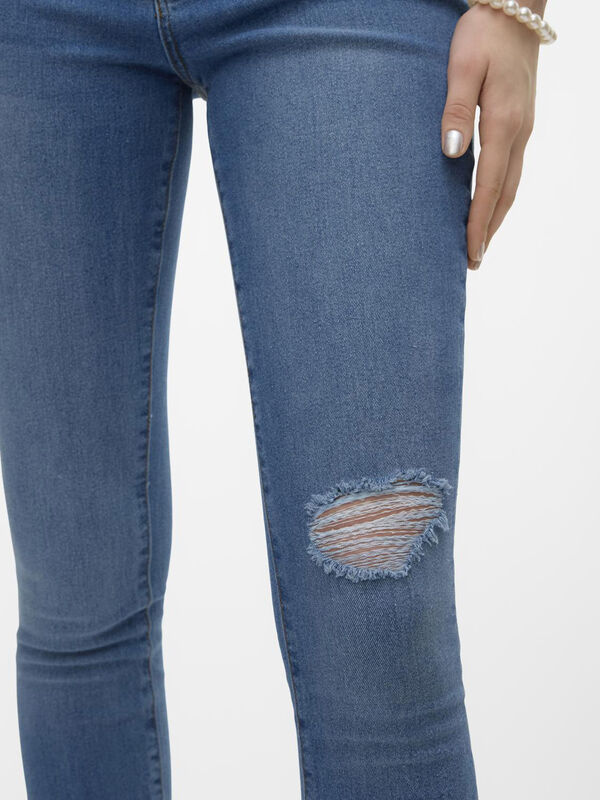 Vero Moda Vaquero pitillo Azul