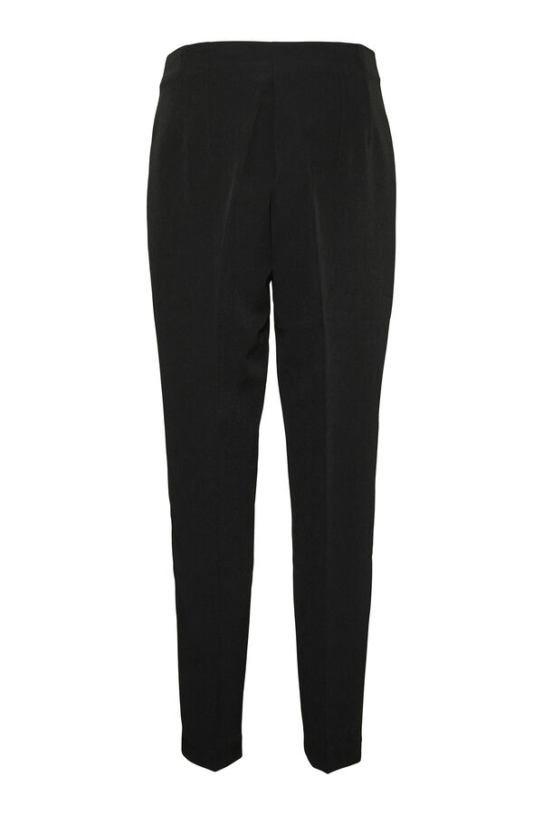 Vero Moda Cal&ccedil;as compridas de vestir Preto