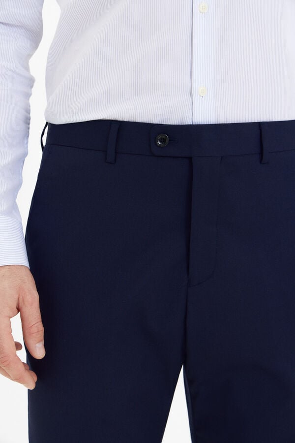 Cortefiel Cal&ccedil;as lisas coolmax&reg; Azul