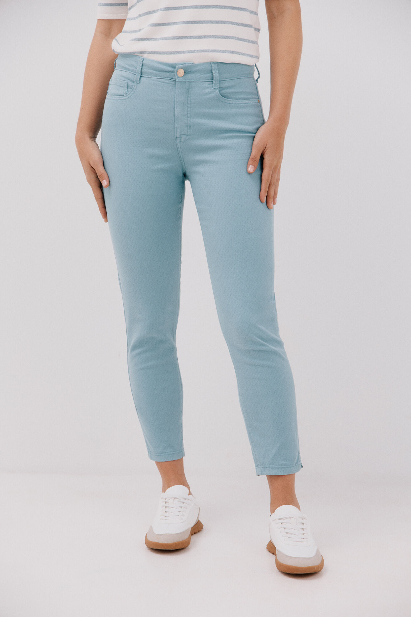 Cortefiel Jeans Sensacional Slim Jacquard