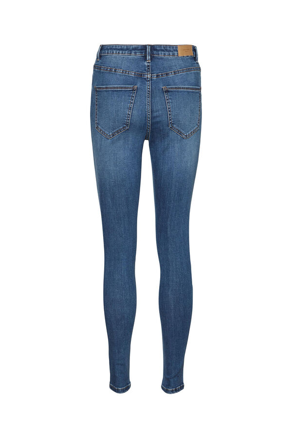 Vero Moda Vaquero skinny de mujer con cintura alta Azul