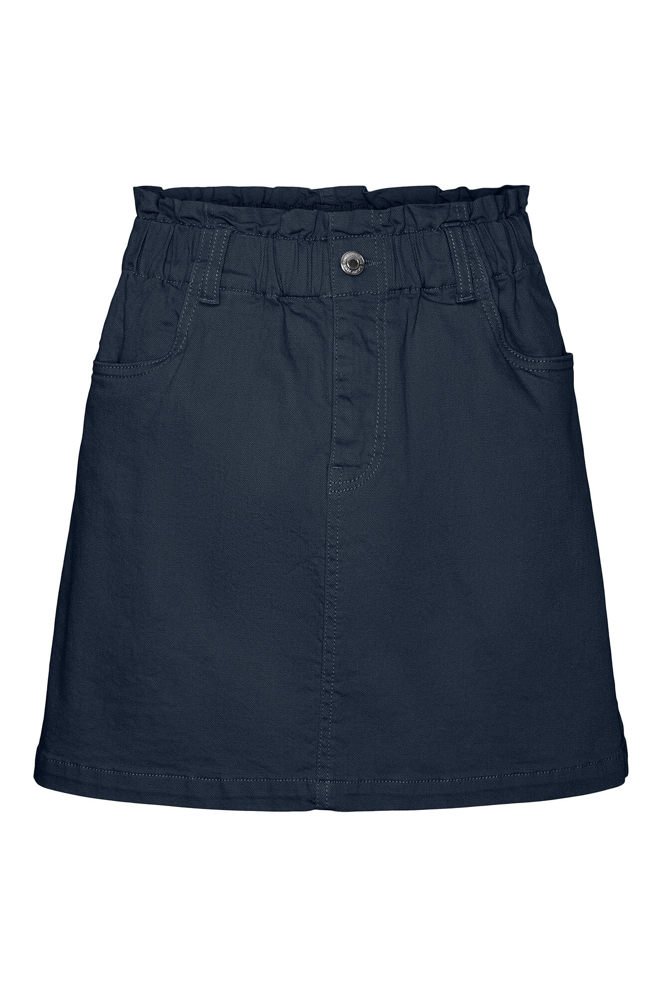 Vero Moda Saia curta com el&aacute;stico na cintura