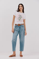 Cortefiel T-shirt estampada Impress&atilde;o