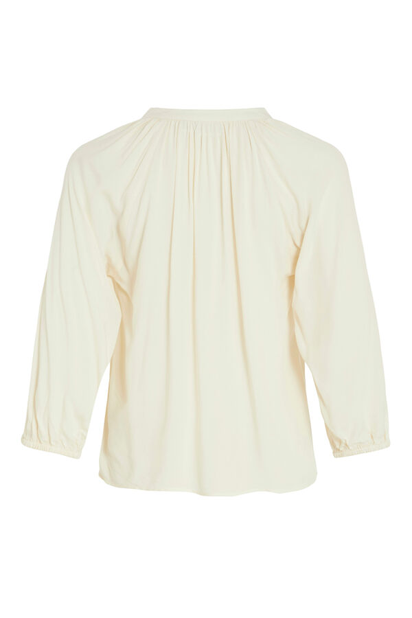 Vila Blusa manga 3/4 Gris