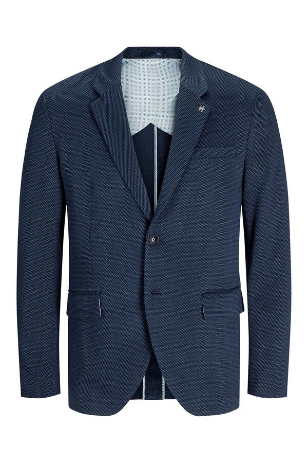 Jack & Jones Americana slim fit casual Azul marino