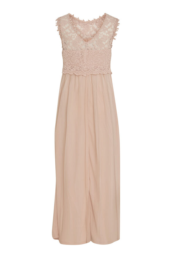 Vila Vestido largo fiesta Rosa