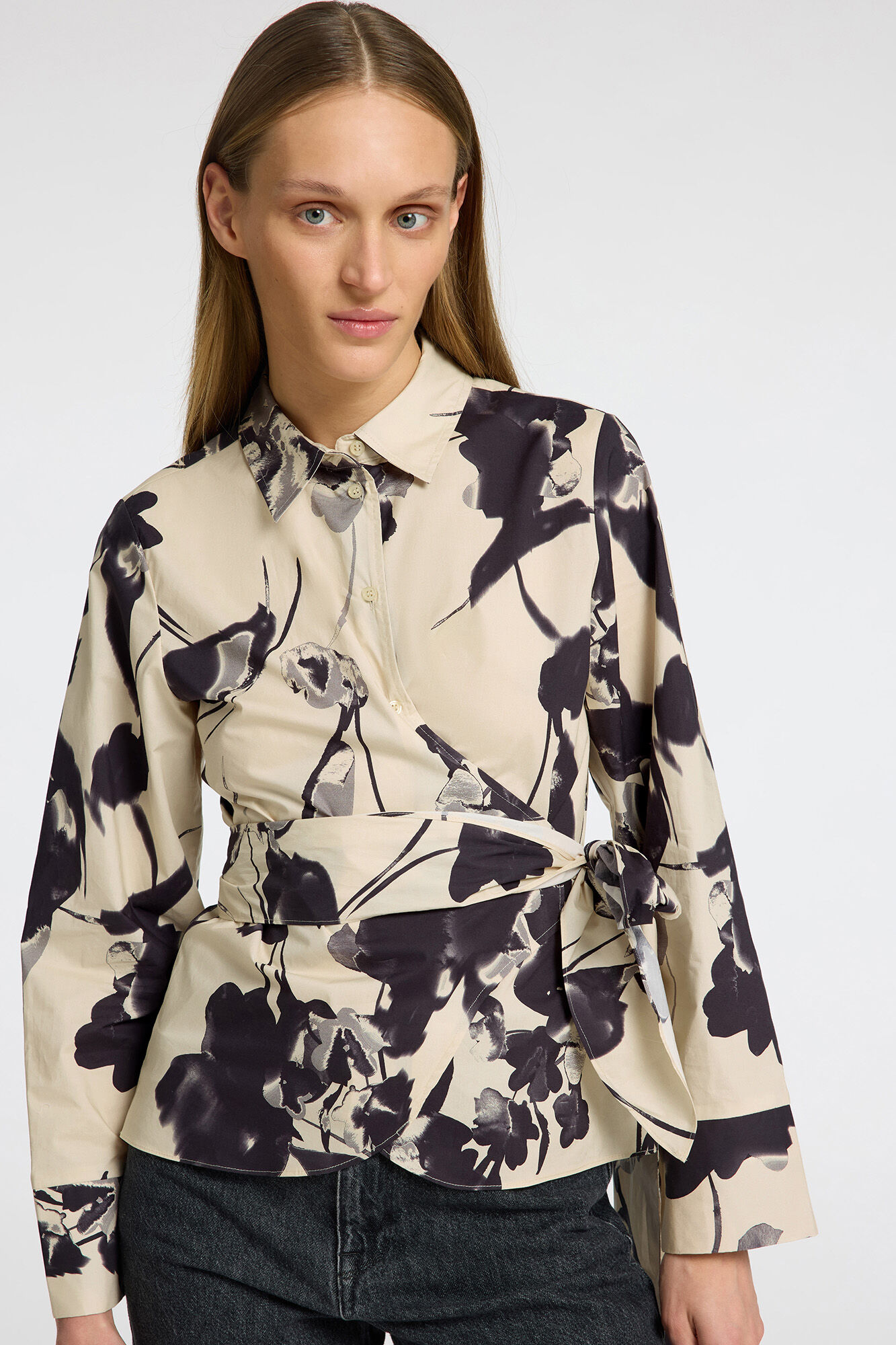 Selected Femme Camisa Wrap