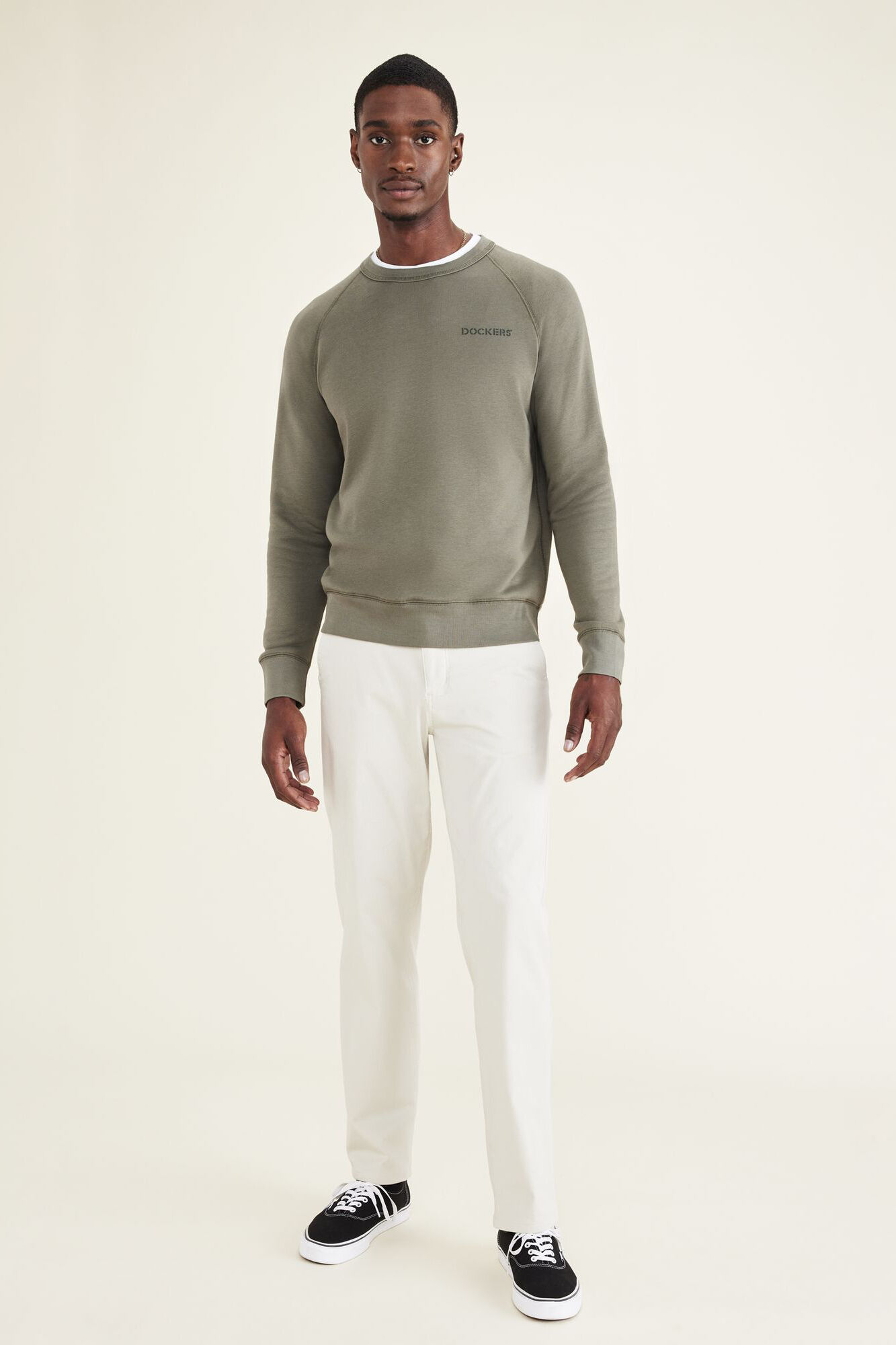 Dockers Pantal&oacute;n Slim Fit Smart 360 Flex Alpha Caqui