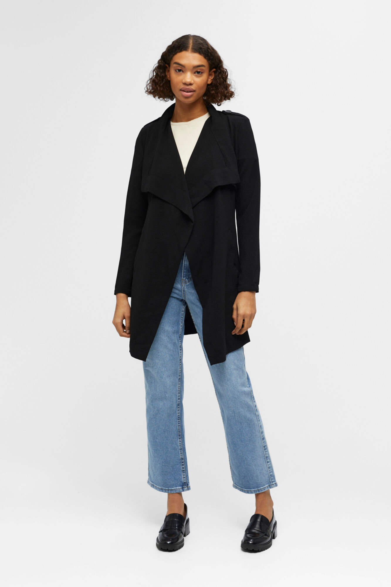 Object Chaqueta con cintur&oacute;n