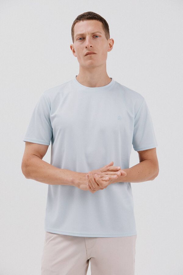 Cortefiel T-shirt t&eacute;cnica Azul