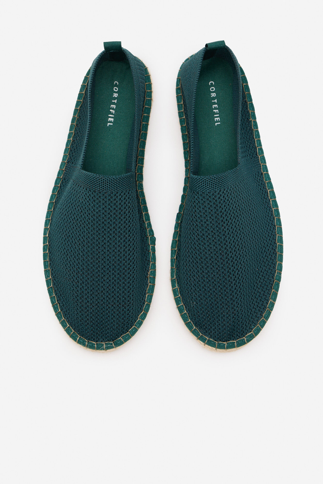 Cortefiel Alpercata tecido malha