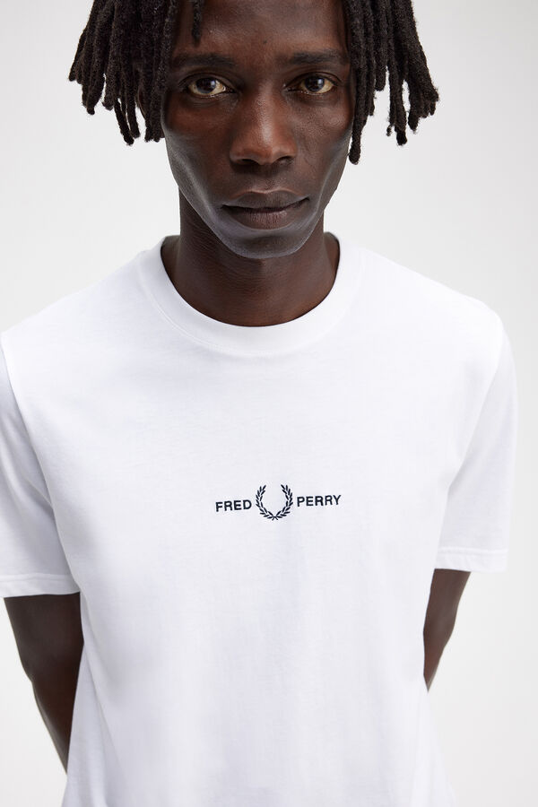 Fred Perry Camiseta fred perry manga corta Blanco