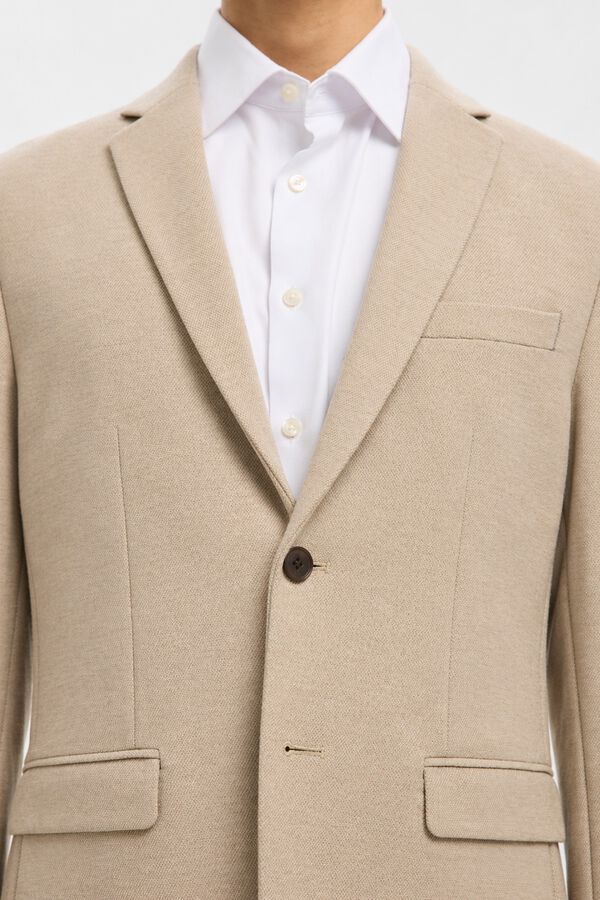 Selected Americana Slim Fit Beige