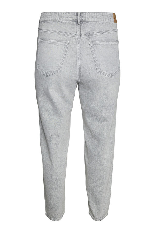 Vero Moda Curve Jeans mom talla grande Gris