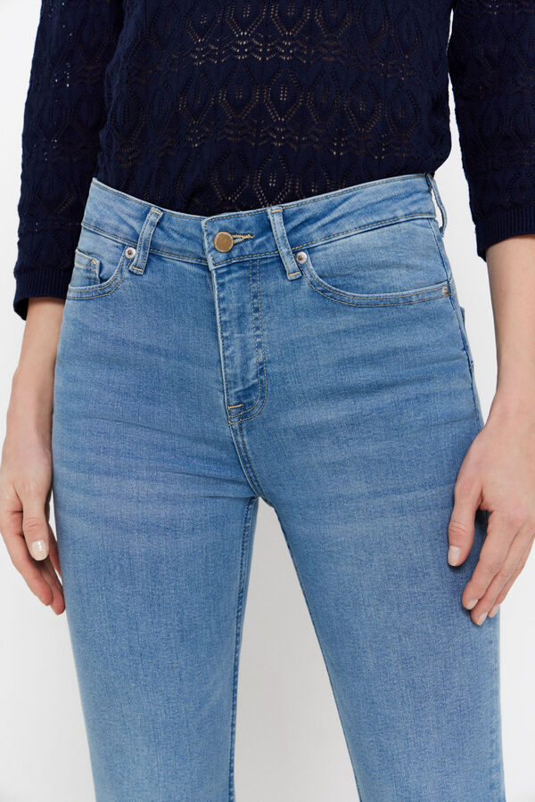 Cortefiel Pantal&oacute;n Vaquero Push Up Azul oscuro