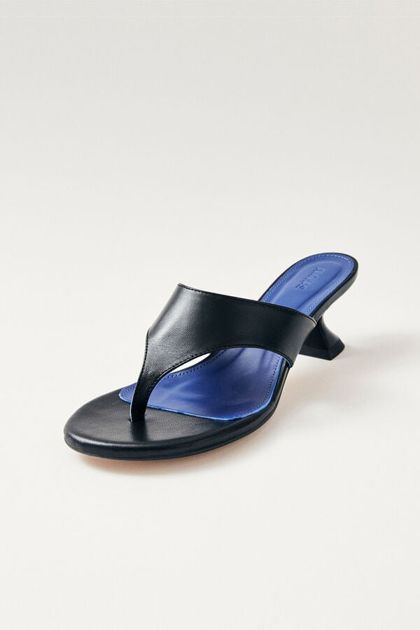 Alohas Sandalias de piel Tess Negro