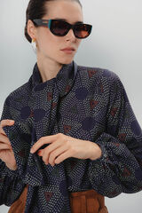 Dolores Promesas Blusa manga abullonada Elisa Multicolor