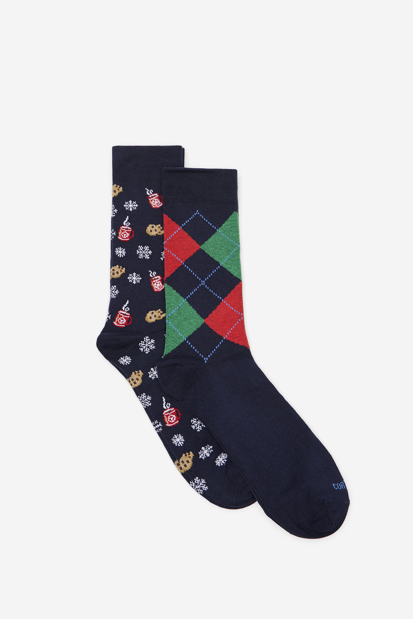 Cortefiel Caja 2 Calcet&iacute;nes regalo