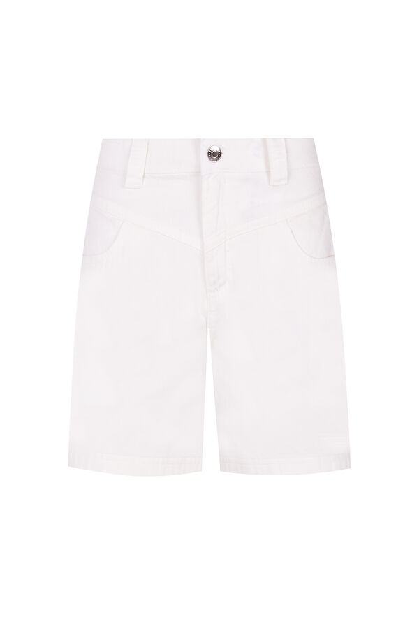 Slowlove Short Canes&uacute; delantero Blanco